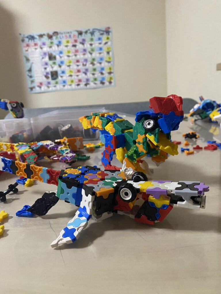 5歳の子どもが作ったLaQの作品