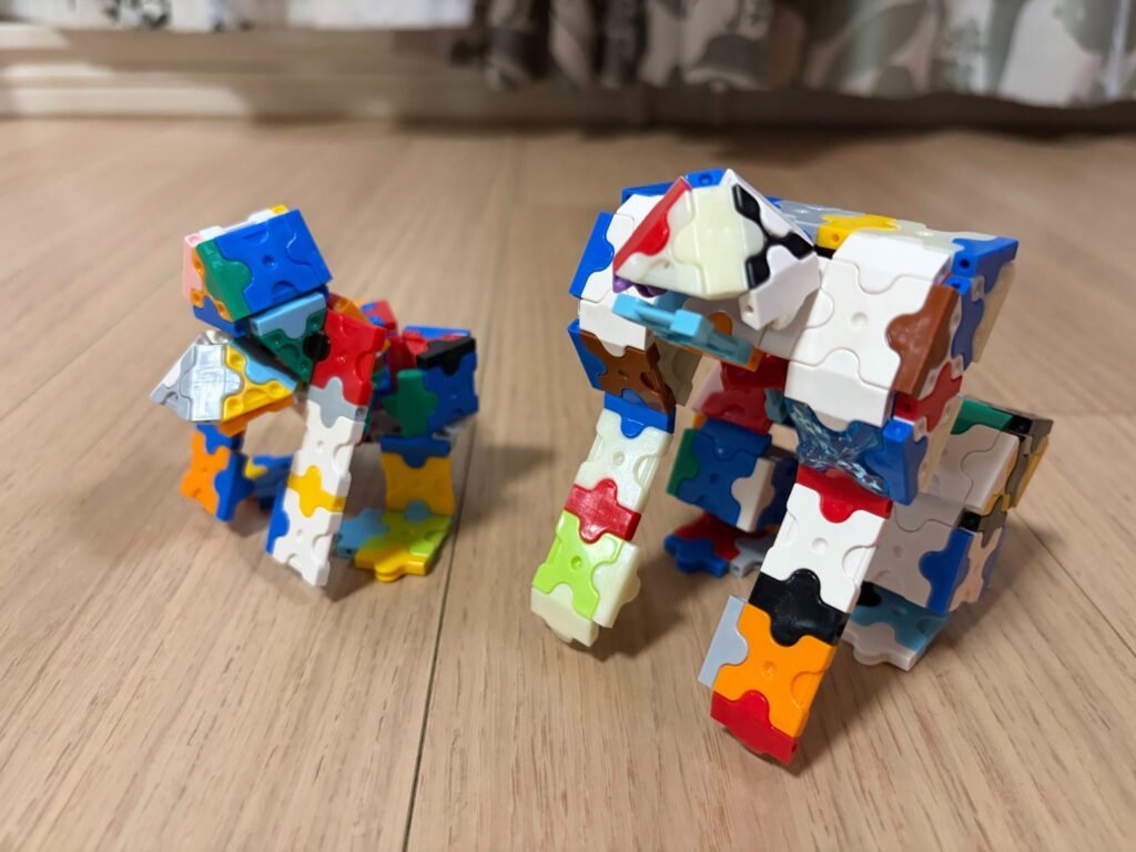 5歳の息子がLaQを始めたころに作った作品
