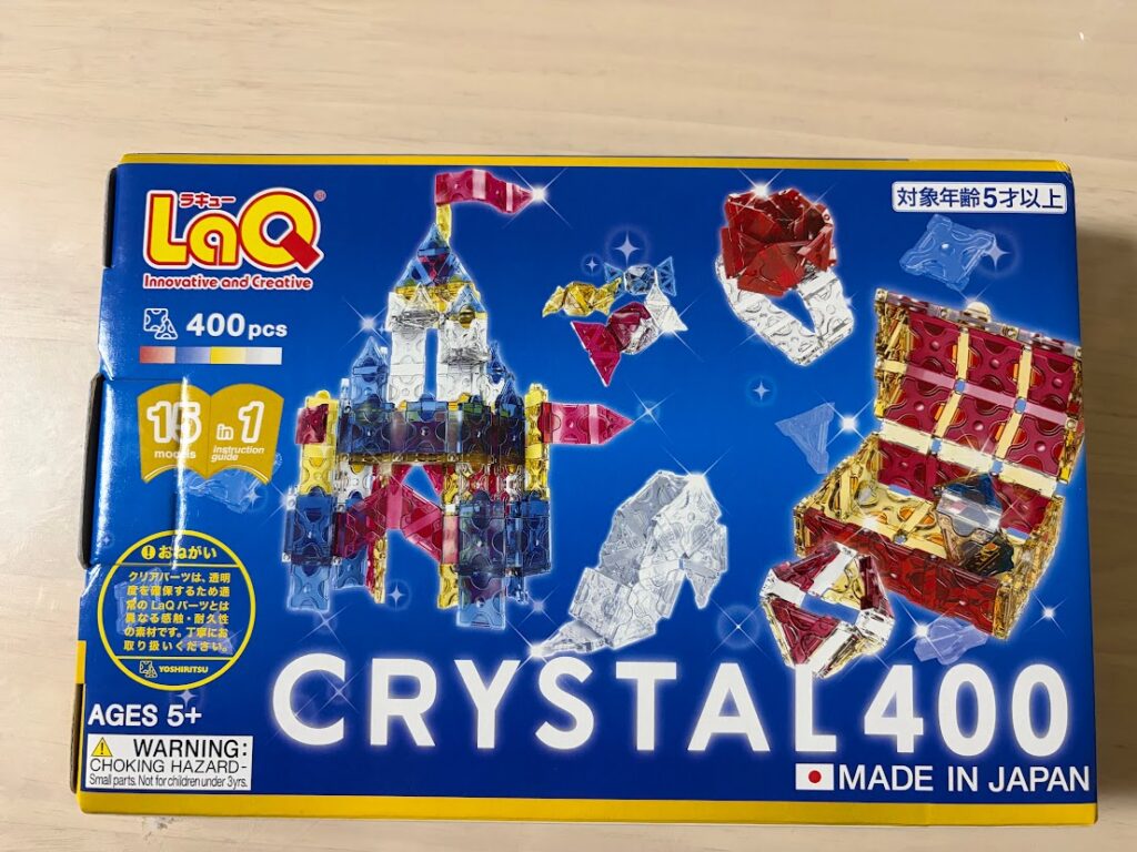 LaQクリスタル400のパッケージ